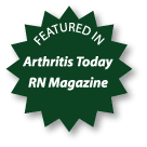 Featured in Arthritis Today and RN Magazine